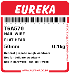 T6A570 - Wire Nail -T6A570_Label_T